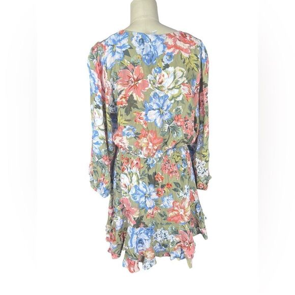 Kivari Darcie tie front mini size 10 floral - Picture 4 of 7